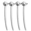 4 Pack of Phonak & Marvel Standard Retention Tails for 4.0-5.0 Receivers (2024), Transparent view 1