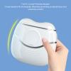 Electric Automatic Nail Clipper with Light and 2 Speeds, 2 in 1 Design, Nail Scraps Storage, USB Rechargeable Safety Fingernail Trimmer for Baby, Kids, Seniors and Adult view 3