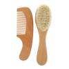 Angoily 2pcs Wooden Scalp Massage Comb Bath Brush Kit for Boy Girl Gentle Shower Detangling Tool for Boy Girl for Bathing and Scalp Care view 1