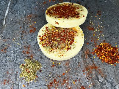 Spicy Provolone Cheese with Smoked Paprika