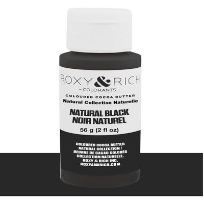 Roxy & Rich Natural Colored Cocoa Butter, 56 Grams Black