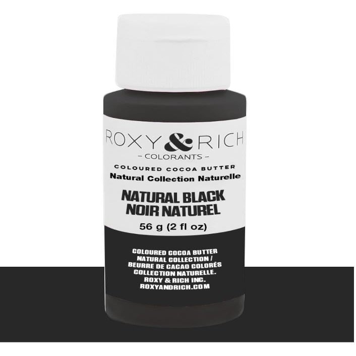 Roxy & Rich Natural Colored Cocoa Butter, 56 Grams Black