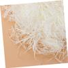 NUOBESTY 100g Lafite Grass Paper Shred Filler for Gift Wrapping Basket Filling Cream White Tissue Shred for Birthdays Weddings Christmas and More view 2