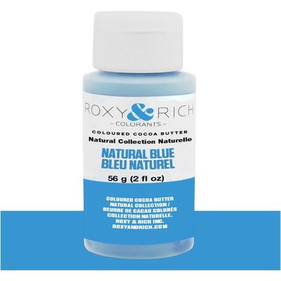 Roxy & Rich Natural Colored Cocoa Butter, 56 Grams Blue