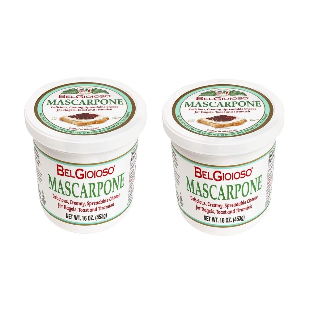 Mascarpone, Belgioso 16 Oz. Pack of 2