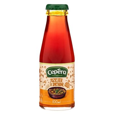 Brazilian Corner Cepera Azeite de Dende 100ml | Palm Oil 3.38 fl oz Vegan Gluten Free by Brazilian Corner| Imported from Brazil