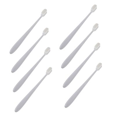 Anneome 8pcs Adult Toothbrush Pack Soft Bristle for Daily Use Gums Care Long Handle Toothbrush
