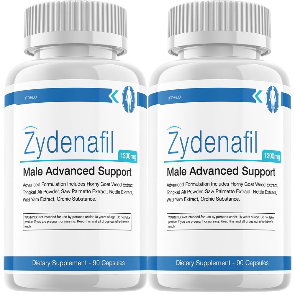 (2 Pack) Zydenafil for Men, Zydenafil Pills for Men Advanced Performance Supplements, Zydenafil Performance, Zydenafil Reviews Male (120 Capsules)