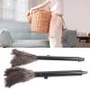 2Pcs Retractable Ostrich Plumage Duster with Long Handle, Ideal for Home, Office, Car, Window, and Furniture tidying view 4