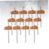 Anneome Halloween Straw Set 12pcs Paper Drinking Straws Party Decorative for Smoothies Cocktails view 4