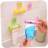 Zerodeko Rolling Toothpaste Squeezer with Hanger Ergonomic Toothpaste Roller for Space-Saving Household Use Random Color view 3