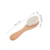 Didiseaon 2pcs Wooden Comb and Brush Set Hair Tool Kit for Gentle Bathing Detangling and Scalp Stimulation Soft Bristles for Sensitive Skin Durable Wooden Handle view 4