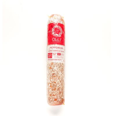 Olli Salumeria, Preservative-Free Salami Stick, Pepperoni (2 Pack)