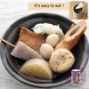 Canned Oden with "Ganmo" fried tofu and Daikon, Japanese traditional pot-au-feu, Contains plenty of Umami and Dashi, You can open it and eat it as is, Good for snacking (1can) view 3