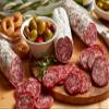 Olli Salumeria, Preservative-Free Salami Bulk Stick, Sopressata - with Whole Black Peppercorn and Garlic (4-5 lbs avg, 1 Pack) view 4