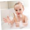 NOLITOY Infant Scalp Comb Set Wooden Baby Hair Comb Brush for Bathing Soft and Comfortable for Baby's Delicate Skin view 4