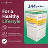 GeriCare Triple Antibiotic Ointment, First Aid Ointment for Minor Scratches, Scrapes and Burns, 144 Count Pack, 0.9g Each Packet, Clear view 2