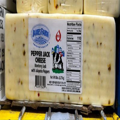 James Farm Loaf Pepper Jack Cheese 5lb
