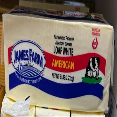 James Farm Loaf White American Cheese 5lb