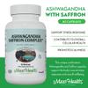 Ashwagandha Supplements Complex with Saffron  600mg Ashwagandha Capsules & 30mg Saffron Extract for Stress Relief, Mood & Calm  Kosher, 60 Capsules view 3