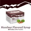 58Peaks Hazelnut Flavored Syrup Sweetener Packets for Hot and Cold Drinks | To-Go Syrup Flavoring Perfect for Coffee, Tea, Milkshake and More | Flavored Coffee Syrups for Travel | 15mL | 50-Pack view 3