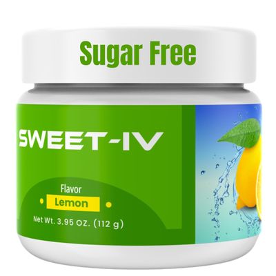 Sweet IV Electrolyte Powder 3.9g Serving Flavored Drink Mix Magnesium, Copper 40 Servings Magnesium Powder for Sports Enthusiasts, Athletes Delicious and Refreshing (Lemon)