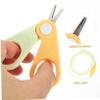 MERRYHAPY Nail Clipper Set Complete Grooming Kit with Rounded Edges Lightweight Storage Case for Newborns and Toddlers Safe Nail Trimming Essentials view 3