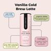 Pop & Bottle, Vanilla and Matcha Oat Milk Lattes - Reishi and Maitake Mushrooms, Green Tea, Cold Brew, Marine Collagen, MCT Oil, Organic, Dairy & Gluten Free, Vegan - 8 Fl Oz, (Pack of 12), 6 Each view 4