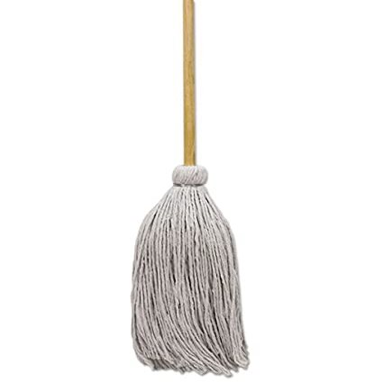 212 Main No.24 Handle Deck Cut-End Cotton Mop Head White - 6 Per Carton