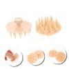 Beatifufu 2pcs Hair Scalp Massager Silicone Brush for Hair Massage Tool Dual-use Shower Brush for Home Bath Supply view 2