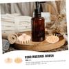 Beatifufu 2pcs Hair Scalp Massager Silicone Brush for Hair Massage Tool Dual-use Shower Brush for Home Bath Supply view 3