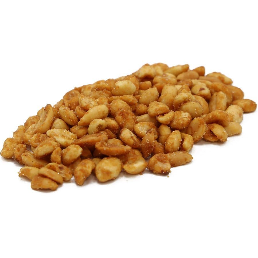 C.J. Dannemiller Honey Roasted Peanut Butter Stock, Bulk 30 LB Box, Salted, Small Runner Peanuts Ready to be Ground