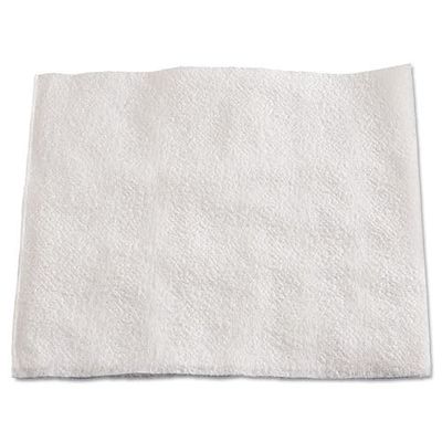 212 Main W 13 x 10 in. 1-Ply 0.25 Fold Lunch Napkins White - Case of 6000
