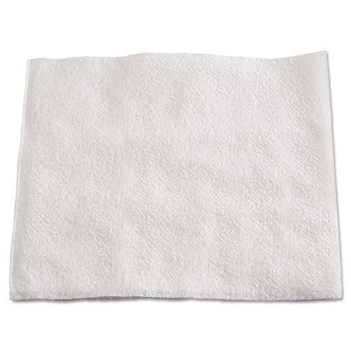 212 Main W 13 x 10 in. 1-Ply 0.25 Fold Lunch Napkins White - Case of 6000
