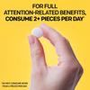 Paraxanthine Supplement 100mg - Caffeine Free Focus Supplement for Productivity & Attention Support - Clinically Tested Enfinity Paraxanthine - Jitter Free Energy Support - 30 Melon Mint Focus Bites view 4