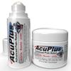 AcuPlus - Topical Pain Relief Anti Inflammatory Cream & Roll On Combo - Soothes Muscles & Joints - Muscle Rub Cream for Arthritis, Bursitis, & Tendonitis - 4 oz. Jar & 3 fl. oz. Roll On view 2