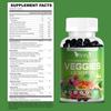 VITINITY Super Greens Multivitamin Gummies | Made with 30 Real Superfood Veggies, Herbs, Fruit for Adults & Kids to Boost Immunity, Skin & Gut Health | Non-GMO, Gluten-Free & Sugar-Free 60-Day Supply view 2