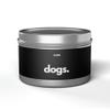 Dogs, Period. Non-Toxic Aromatherapy Soy Tin Candle 8oz / Silver/Fresh Coffee view 1