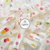 14 oz. Italian Jujube Nougat Candies - Original - Soft & Chewy With Fruity Jelly Beans - Bulk Bags By Lyza's Sweets & Treats