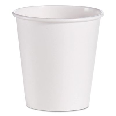212 Main 10 oz Single-Sided Poly Paper Hot Cups White