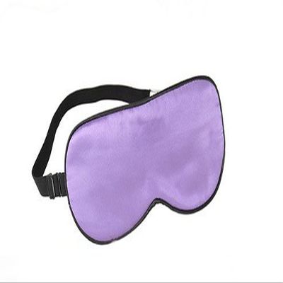 212 Main Silk Eye Mask Eye Shade Cover for Sleep with Strap - Violet
