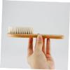 Beatifufu Infant Hair Brush and Comb Kit Wool Brush Set for Newborn Hair Care Supplies view 3
