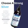Alkaline Structured Silver Liquid 30ppm - Advanced Immune Support Liquid Drops - Extra Strength Colloidal Silver Mineral Supplements - Made in USA (4 oz) view 4