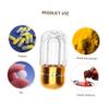 minkissy 20pcs Plastic Capsule Bottles for Pills and Supplements Portable Refillable Containers Sealing Lid for Travel and Daily Use view 2
