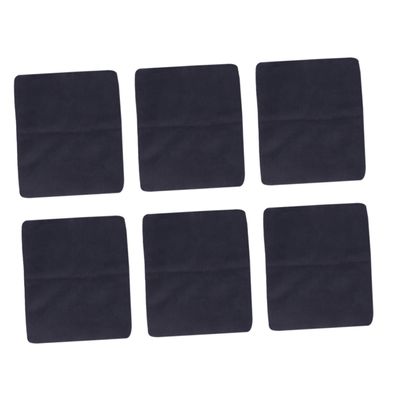 BCOATH 6pcs Microfiber Eyeglass Cleaner Lens Jewelry Screen Musical Instrument Cleaning Cloth