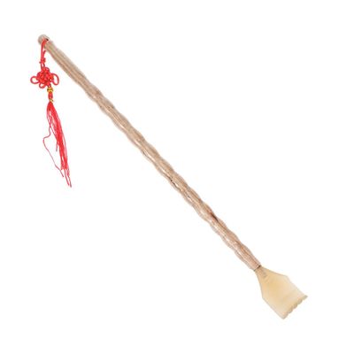 BCOATH Wooden Handle Back Scratcher and Massager Pole with Hanging String for Convenient Home Use and Easy Itch Relief