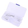 BCOATH Eyeglasses Repair Kit Nose Pads Ear Hooks Screws and Screwdrivers Frame Repair Sunglasses Watches and Jewelry view 1