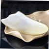 Anneome 2pcs Triangular Scraping Plate Natural Sheep Horn Gua Board for Body Massage Promotes Circulation and Skin Elasticity for Home Use Beige view 2