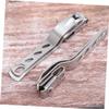 MERRYHAPY 4pcs Stainless Steel Nail Clipper Thick Toenail Clippers Fingernail Clippers for Men Manicure Tool Nail Trimmer Pedicure Accessories s view 3