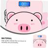Anneome 1pc Cartoon Scale Multi-Function USB Charging Electronic Scale High-Sensitivity Sensor for Home Use Design and Automatic Shut Down view 4